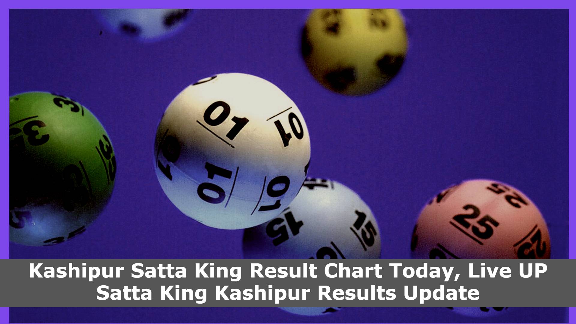 Kashipur Satta Game